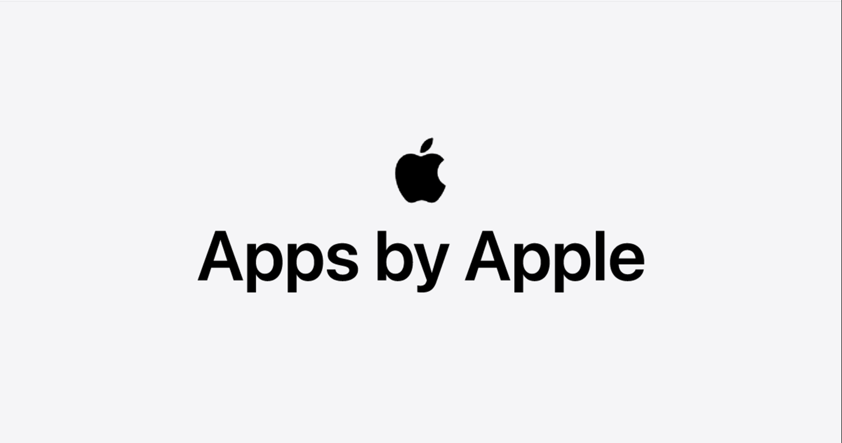 Apps by Apple